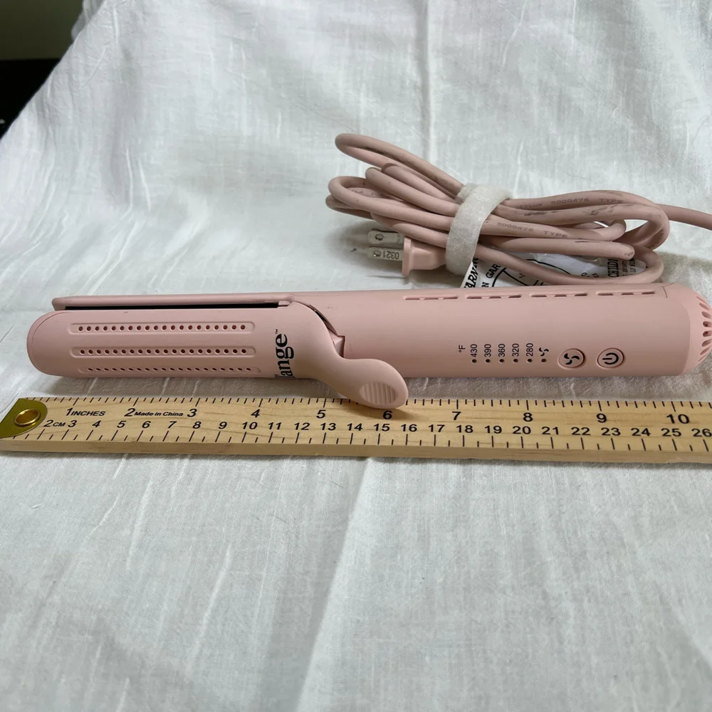 L’ange pink titanium 360 duo straightener curler  A133